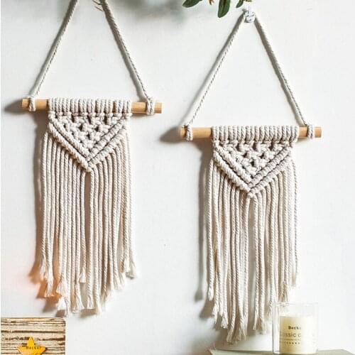 Bohemian Woven Tapestry Wall Hangings Home Daily Use Pendants Bohemian Woven Tapestry Wall Home Hangings