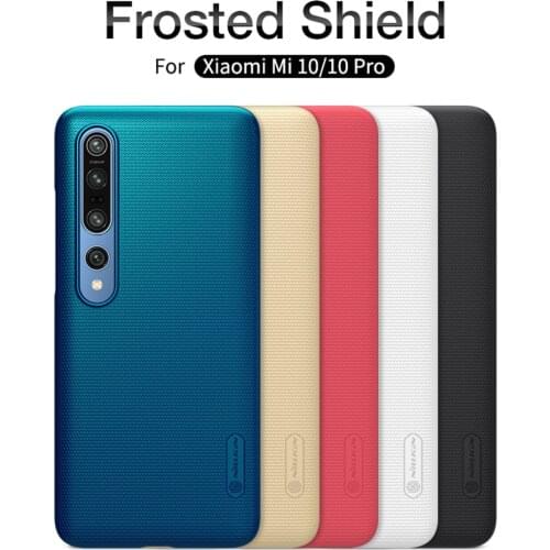 For Xiaomi Mi 10 Case Cover NILLKIN Super Frosted Shield High Quality Fitted Cases For Xiaomi Mi 10 Pro