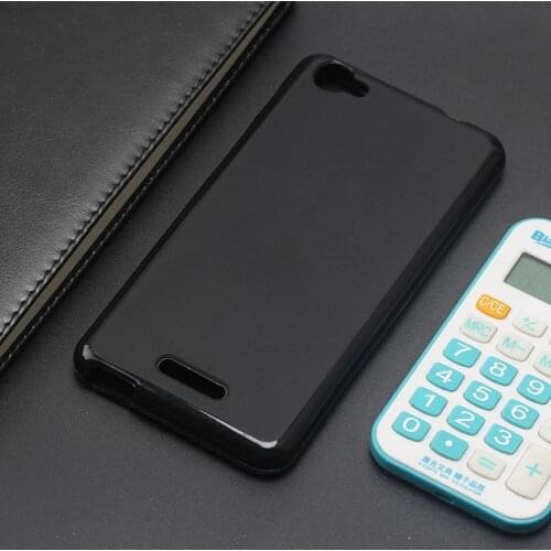 AMMYKI Frosted feel odorlesss Fine texture soft silicone phone cover wallet cases 5.5'For Alcatel Pixi 4 Plus Power case