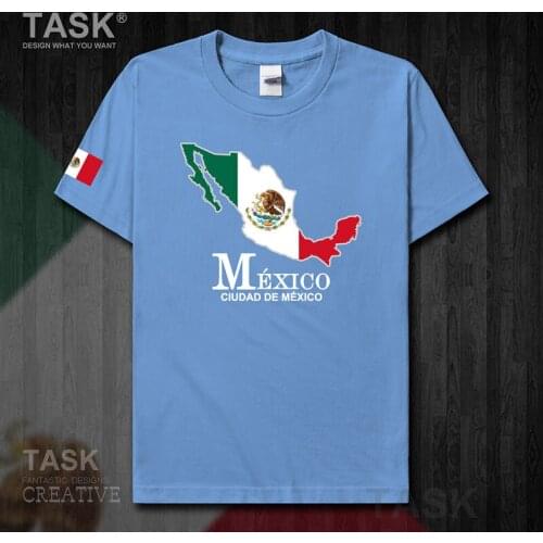 United States Mexico State Mexico MEX Mens T-shirt Casual New Top Short Sleeve Clothes Sweatshirt Country Map Team Country 50