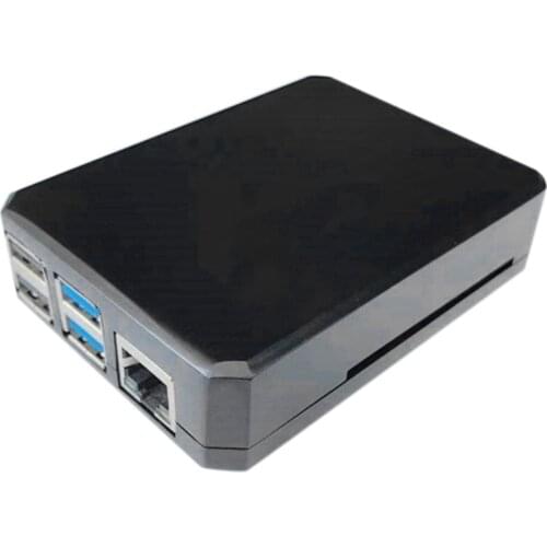 For Raspberry Pi 4B Shell 4Th Generation B-Type Shell,for Raspberry Pi 4B Mini Aluminum Alloy Shell Passive Cooling