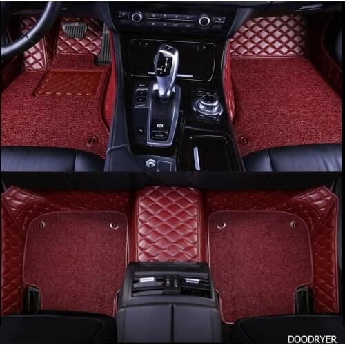 DOODRYER Custom Car Floor Mats for BAIC MOTOR all models BJ40 BJ80 BJ20 D20 D70 D50 D60 X25 X55 X65 CC 35 BW007 foot mats
