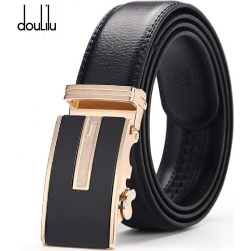Genuine Leather Automatic Men Belt Luxury Brand Business Strap Designer Belt for Men High Quality Fashion 2020 Jeans Accessories