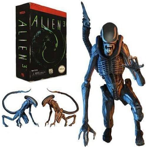 NECA Alien Figure Alien 3 Xenomorph Predators Riple Action Figure Model Toy