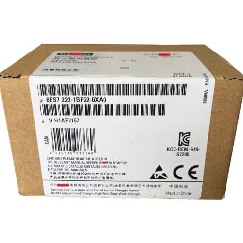New 8Channel Transistor Output PLC Switch Expansion Module EM222-TQ8 Compatible With Host Replace s7-200 6ES7222-1BF22-0XA0