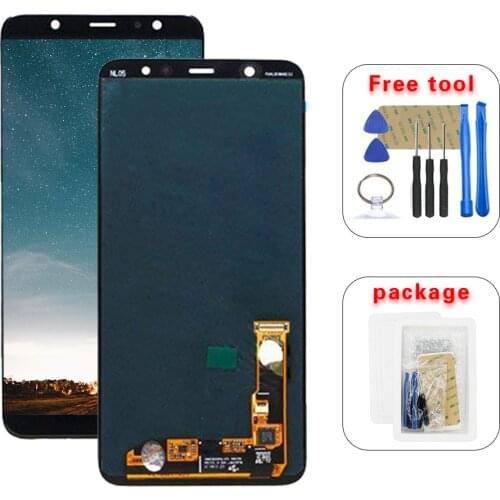 OLED For Samsung Galaxy J8 2018 J810 SM-J810 J810M J810G j810F LCD Display Touch Screen Digitizer Replacement