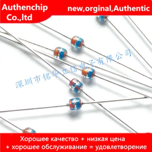 50pcs real orginal new RD13JS-T1AB2 AB3 in-line regulator tube DO34 short row 400MW 13V