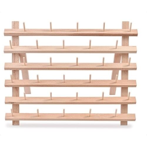 1Pcs Wax Wire Stand Manual Leather Goods DIY Hand Stitched Thread Round Storage Rack Solid Spools Wooden Stand Art 2019NEW Hot