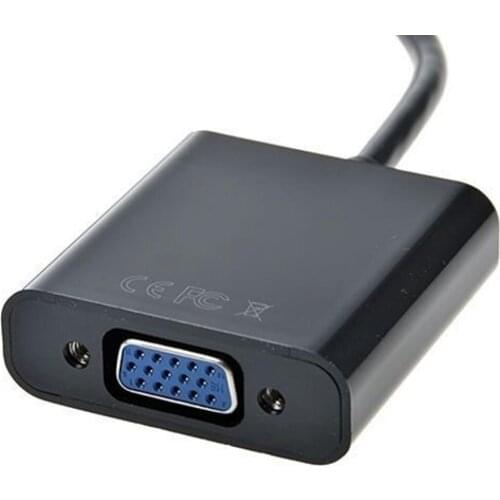 1080P HDMI-compatible Male to VGA Female HD Video Converter Cable Adapter Chipset for PC