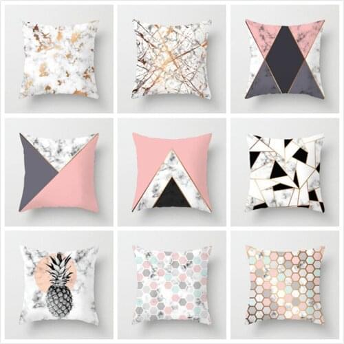45cmx45cm Geometric Printed Pillow Case Comfortable Living Room Pillowslip Fashion Home Pillowcase As pillow covers