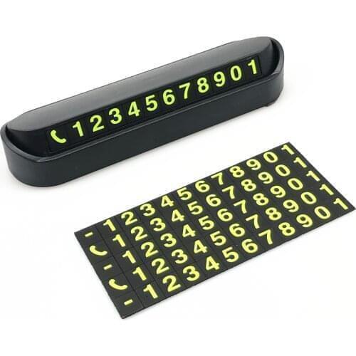 Car Styling Temporary Parking Card For Chery Tiggo Fulwin A1 A3 QQ E3 E5 G5 V7 EMGRAND EC7 EC7-RV EC8