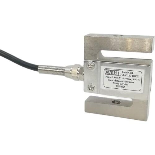 CALT 2000kg S type mini load cell push pull weight sensor compression force sensor capacitiy DYLY-103