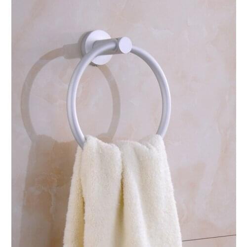 Towel ring bathroom hanging ring round bathroom hanging towel ring towel towel rack