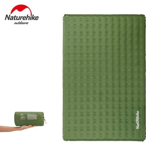 NatureHike Camping mat Moisture-proof Folding Picnic Mat Cushion Seat Park Sit Lie Bedlike Camping Sleep Pad Inflatable Mattress