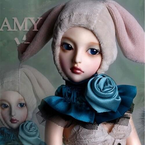 Resin dolls BJD SD doll 1/4 AMY joint doll Free eyes