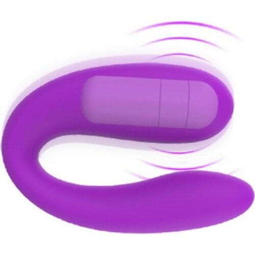 Powerful Vibrator Adult Toys For Couples Clitoral Dildo G Spot U Silicone Stimulator Double Vibrators Sex Toy For Women Orgasm