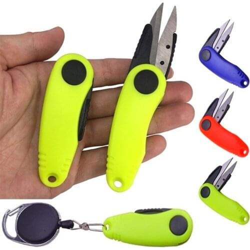 Fishing Quick Knot Tool kit Nipper Hook Sharpener Fly Tying Tool Shrimp Type Fishing Line Cutter Clipper Tackle Gear