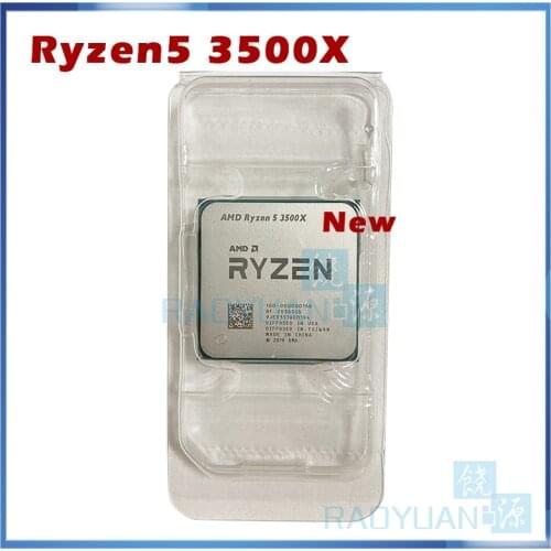 New AMD Ryzen 5 3500X R5 3500X 3.6 GHz Six-Core Six-Thread CPU Processor 7NM 65W L3=32M 100-000000158 Socket AM4
