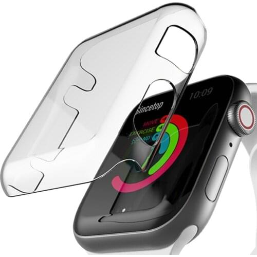 Strap for Apple watch 6 5 band 44mm 40mm iwatch band 42mm 38mm HD Screen Protector case cover Waterproof bumper apple watch 4 3