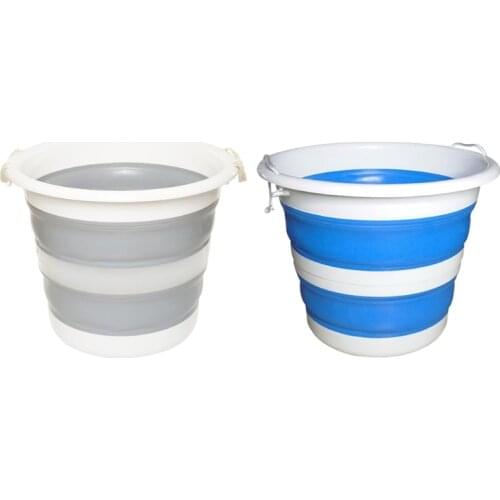 K3NA 30L Collapsible Bucket Portable Folding Water Container Space Saving Buckets for Washing Dishes