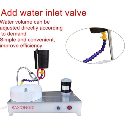 DC Stepless Speed Gem Angle Grinder Precision Jewelry Stone Grinding Polishing Machine Molding Machine Gem Faceting Machine