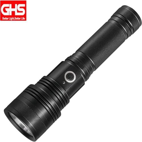 Outdoor Flashlight Waterproof Aluminium Alloy 10W Led Torchlight Usb Charge More Function Mobile Phone Charger Power Light