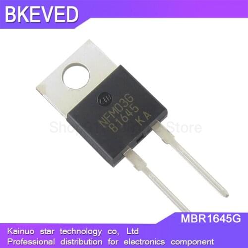 10pcs MBR1645G TO220-2 MBR1645 TO-220 new original