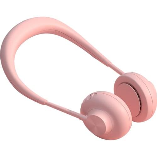 2020 Mini USB Portable Fan Neck With Rechargeable Battery Ultra quiet wind Wearable Fan handheld Air Cooler Conditioner for Room