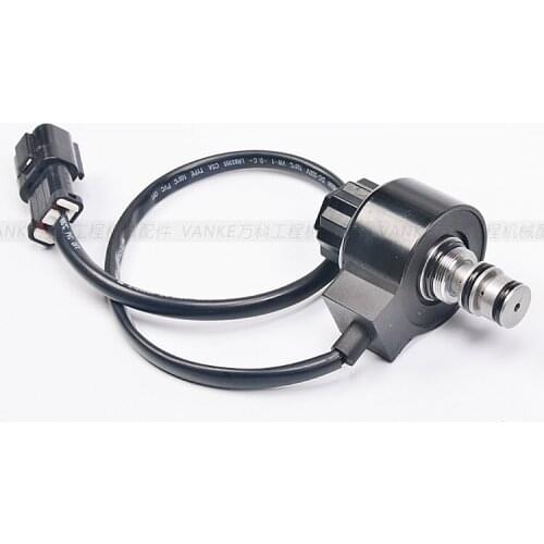 Free shipping for Komatsu PC120-5 rotary solenoid valve PC60-6 rotating solenoid valve PC100-5 safe lock solenoid group