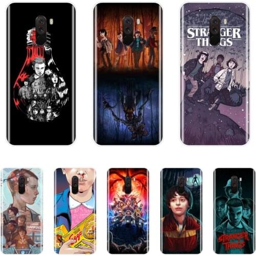 Stranger Things Back Cover For Pocophone F1 Xiaomi Redmi Note 4 4X 5 5A 6 Pro Prime S2 4A 6A 5 Plus Soft Silicone Phone Case