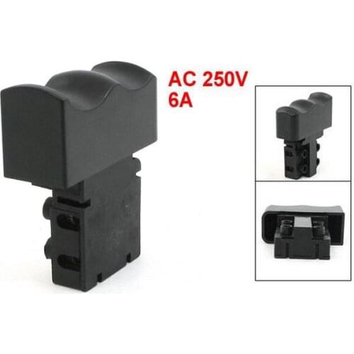 Electrical Tool DPST Dual Pole Momentary Trigger Switch AC 250V/6A 2pcs