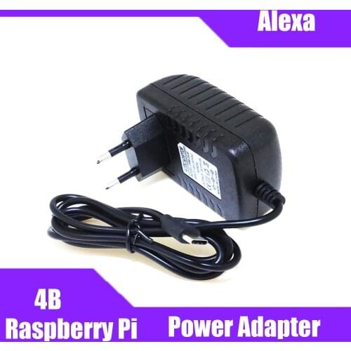 Raspberry Pi 4 Type-C Power Supply 5V 3A Power EU US AU UK Charger for Raspberry Pi 4 Model B