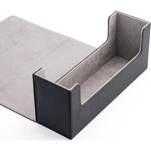 Leather Board Game Large Capacity 35PT 130PT ONE-TOUCH Cards Brick Storage Box Collection For MTG/TCG/ PTCG/PKM Trading Card