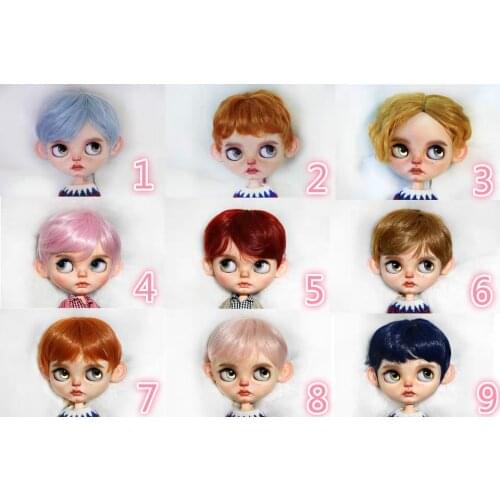 RBL blyth Doll scalp 1/6 doll scalp (suitable for blyth) boy wigs 20200402