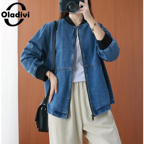 Женские весенние куртки Oladivi China At AliExpress