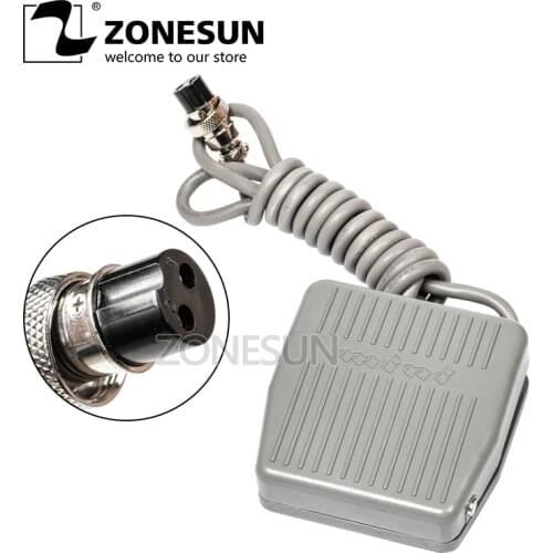The Pedal Switch TFS-201 Foot Switch Pedal Switch With Self Reset Line 1.4m Cable Length For Electric Filling Machine