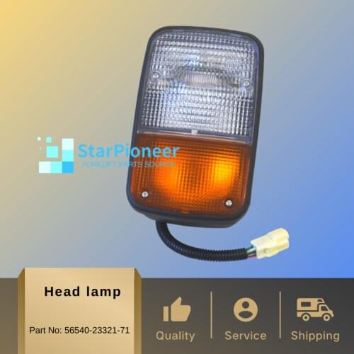 Headlamp forklift head light 56540-23321-71 montatacargas faros погрузчик вилочный