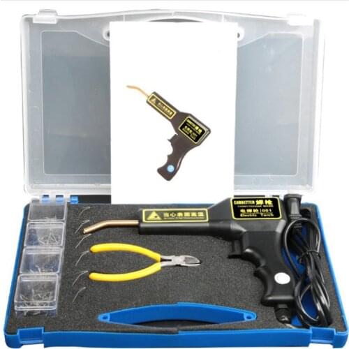 Plastic Welder With Staples Garage Tools Hot Staplers Machine Staple PVC Plastic Repairing Machine Car Bumper Repair