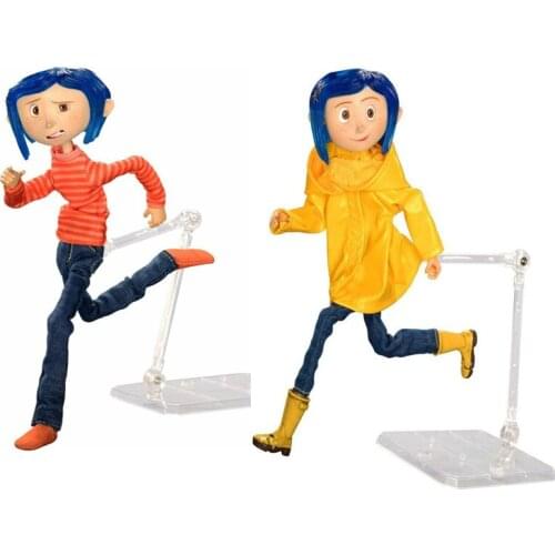 NECA Coraline & the Secret Door Coraline Joints Moveable Action Figure Toy