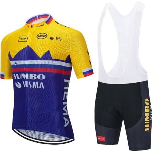 Blue JUMBO Cycling Team Jersey Bike Shorts Sportswear Ropa Ciclismo MEN MTB Summer BICYCLING Maillot Bottom Clothing