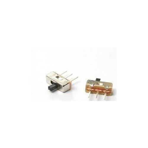 1000pcs SS12D00G3 SS12D00G4 SS12D00G5 SPDT 1P2T 2 Position 3 Pin PCB Panel Vertical Slide Switch