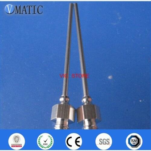 High Quality 2Pcs Quality OEM Special Screw Thread Metal Stainless Steel Dispensing Needles M3M4M5M6
