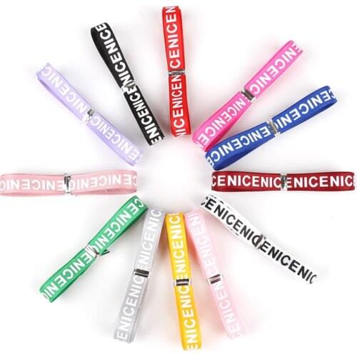 10mm 10 Yards ''Nice" Print Grosgrain Ribbon Webbing Accessories for DIY Bow Lace Gift Packing and Apparel Sewing Party Decor