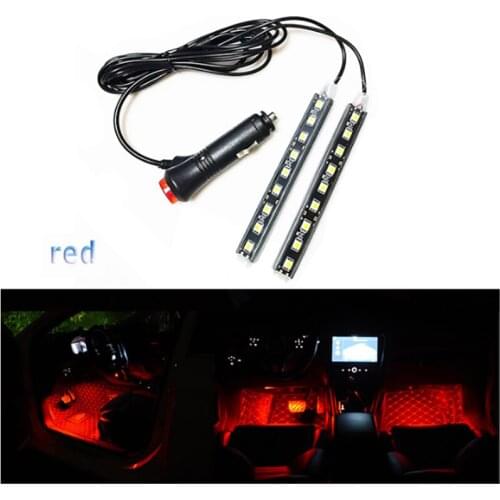 2pcs car LED foot lamp floor lamp decorative lamp for Mercedes-Benz Series-A B C E S G M ML GLK CL CLK CLS GL GLK R SL SLK SLS