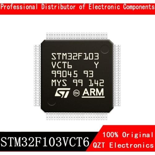 5pcs/lot new original STM32F103VCT6 STM32F103VC STM32F103 LQFP-100 microcontroller MCU In Stock