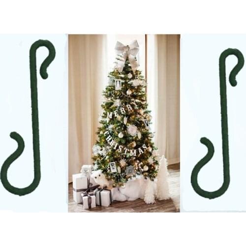 50pcs Christmas Tree Hook Up Decorations for Home Accessories Christmas Green Small Pendant New Years Natal Enfeites De Natal E