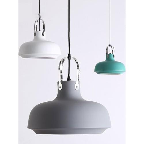 Nordic Aluminum LED Pendant Lamp Multi color Pendant Light Twisted Wire Home Restaurant Study Decor Pendant Lamp Fixture F007