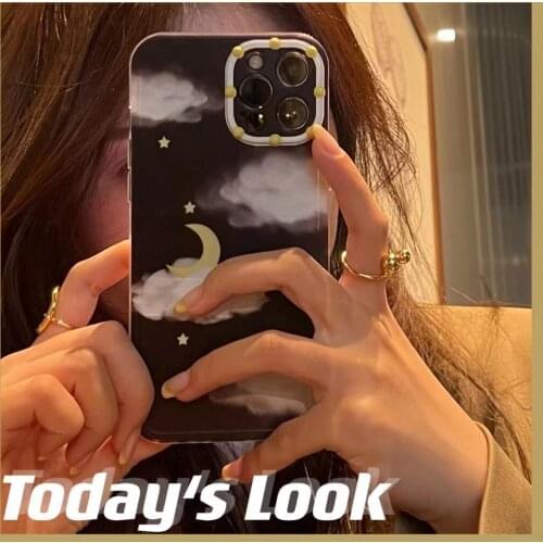 Suitable for IPhone 12 Promax 11 Xsmar Xr Case Luminous Star Cover for IPhone 7plus X Xs 8 Drop Proof Portable Starlight Case