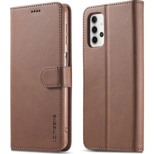 For Samsung A32 5G Case Leather Vintage Phone Case On Samsung Galaxy A32 5G Case Flip Magnetic Wallet Cover For Samsung A32 Case