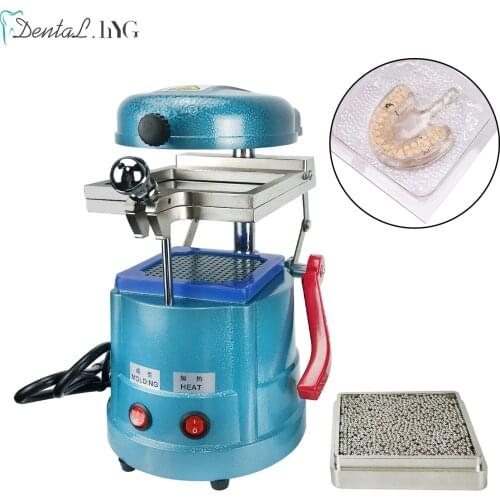 1000W Dental Lab Forming Molding Machine Dental Vacuum Former Laminating Machine Laboratory Lamination Equipment Orthodontic